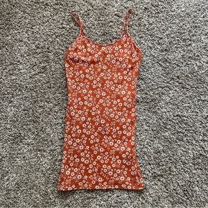 Summery Floral Bodycon Dress